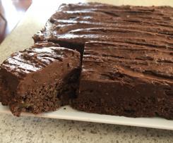 Chocolate zucchini cake