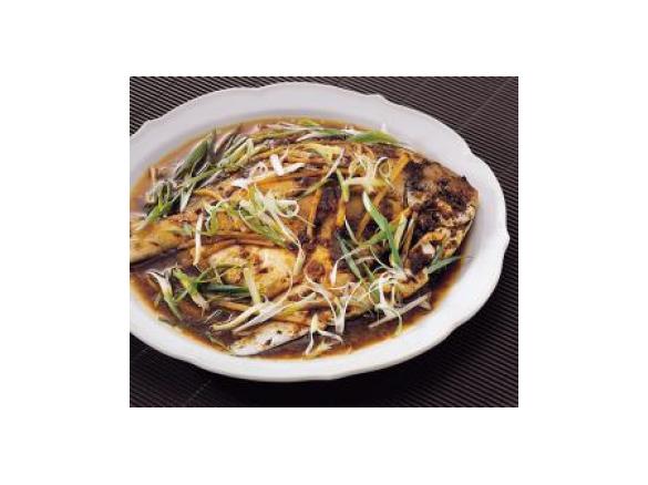 Chinese-Style Steamed Fish