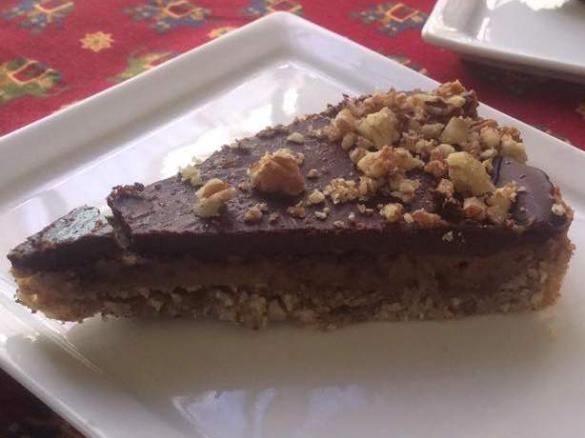 Paleo Choc Caramel Tart