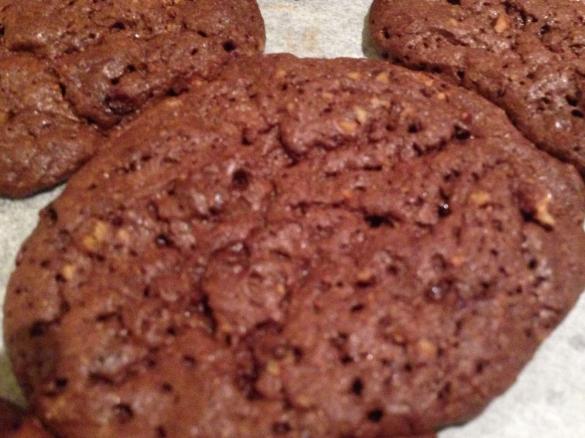 Chocolate Pecan Cookies