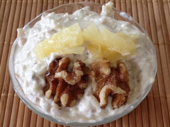 Pineapple and Walnut Dip