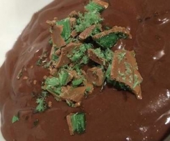 Choc Mint Peppermint Crisp Custard