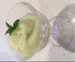 Pear, Ginger & Mint sorbet