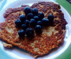 Chia, banana & oat pancakes