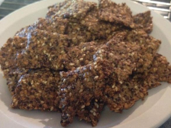 Quinoa Crackers