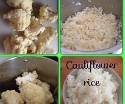 cauliflower rice