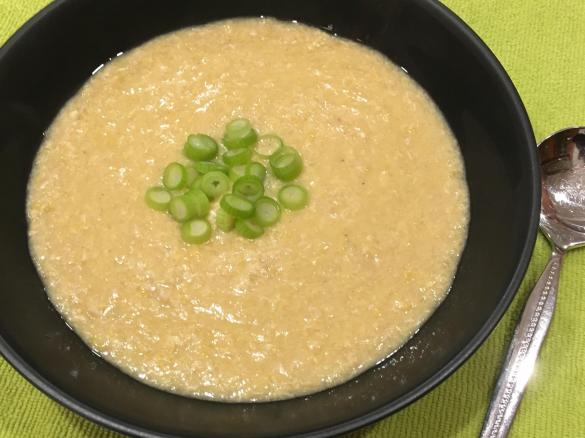 Chicken & sweet corn soup