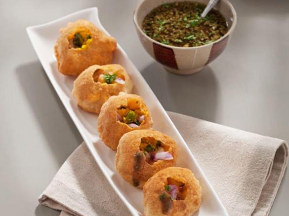 Indian Fried Bread (Panipuri)