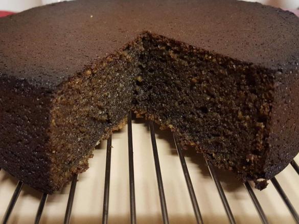 Nutless &Flourless Chocolate Cake - lunch box friendly