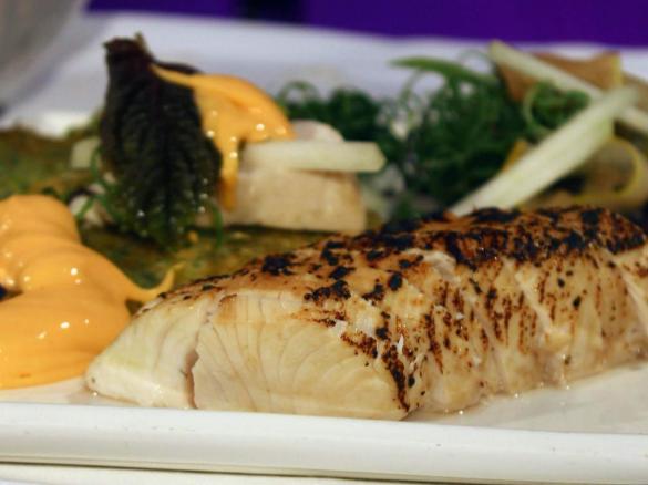 Miso steamed Kingfish