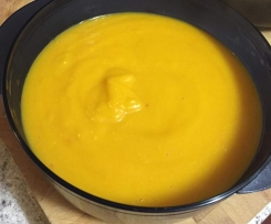 Weight Watchers "Pumpkin and capsicum soup"