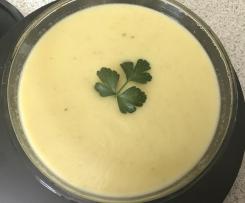 Leek potato soup