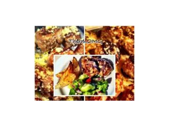 Cheese and onion meatballs