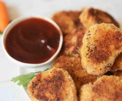 Chicken and (hidden) vegetable nuggets