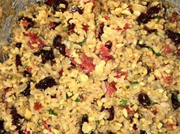 Thermospam Brown Rice Salad