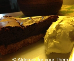 Dark & Stormy Baked Cheesecake