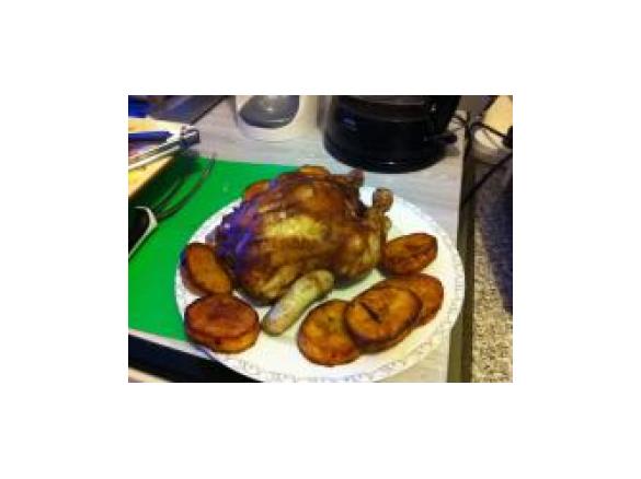 Golden Roasted Chicken & Gravy