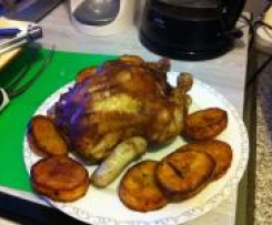 Golden Roasted Chicken & Gravy