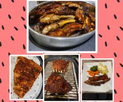 Double cooked Pork Ribs