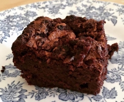 Flourless Crio bru chocolate cake