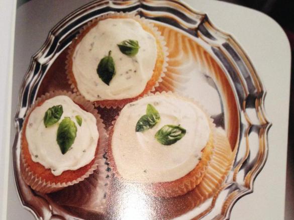 Sweet Basil and Olive Oil Cupcakes