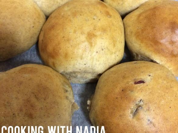 Cinnamon and Cranberry Buns