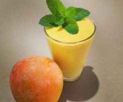 Mango, Mint Protein Smoothie