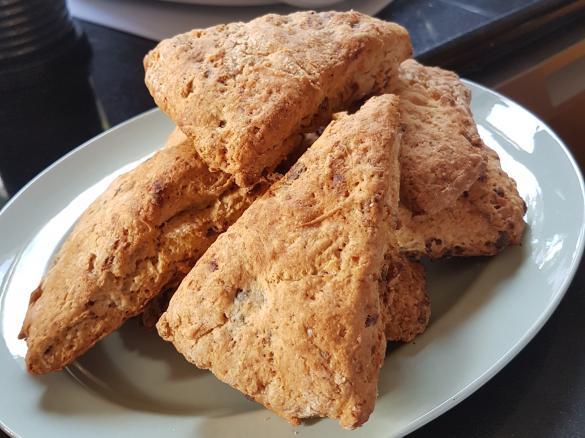Date and Cinnamon Scones