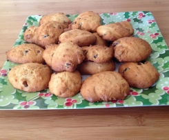 Coconut & Cherry Cookies