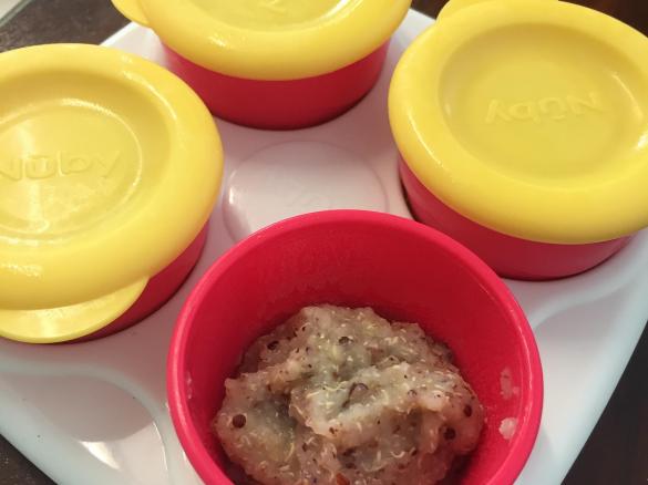 Baby Food - Quinoa and Apple Puree