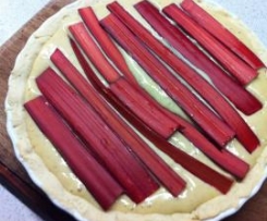 Rhubarb Tart