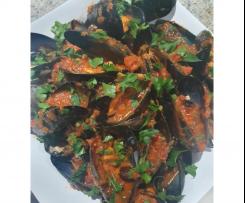 Mussels in a Maltese Fish Sauce
