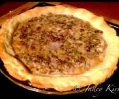 Mushroom Onion Tartlets in Cream Cheese Pastry