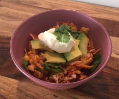 Mexican Chicken and Corn Bake 