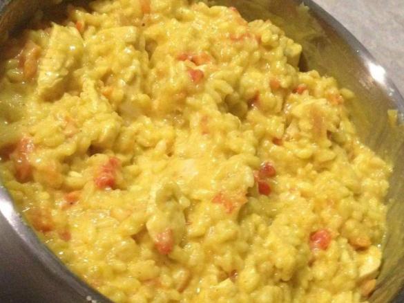 Curried Chicken - (Risotto Style)