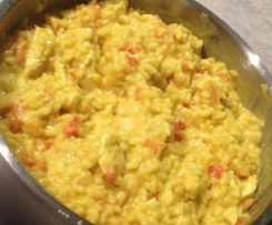 Curried Chicken - (Risotto Style)