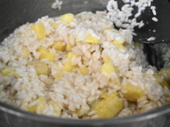 Coconut and Pinapple, Chicken Risotto