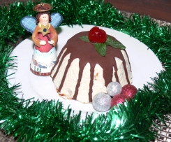 Easy Ice Cream Christmas Pudding