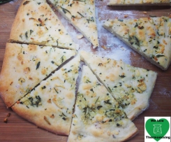 Pizza Bianca with Rosemary & Garlic