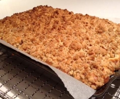 Pear, Pecan and Cheese Slice