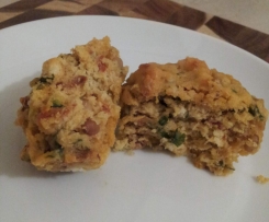 Sundried Tomato Basil and Pinenut Muffins