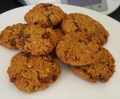 Healthy Carrot Cake Biscuits - Dairy Free