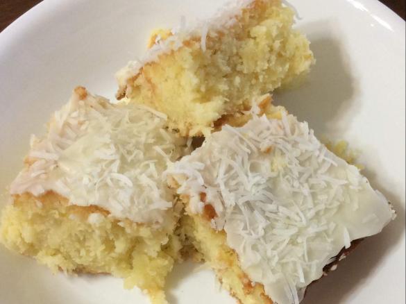 Pineapple Coconut Slice