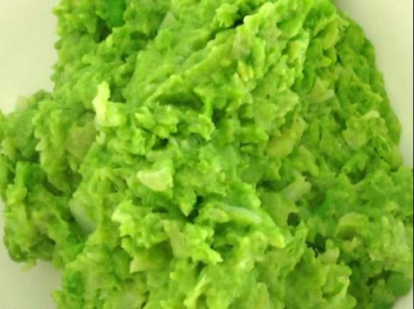 mushy peas/garden peas