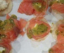 Salmon with Honey Dill Sauce