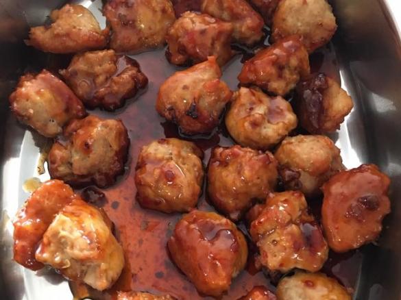 Chicken & Pork Meatballs