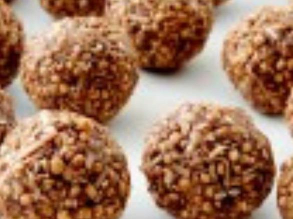 Raw Dark Chocolate Bliss Balls