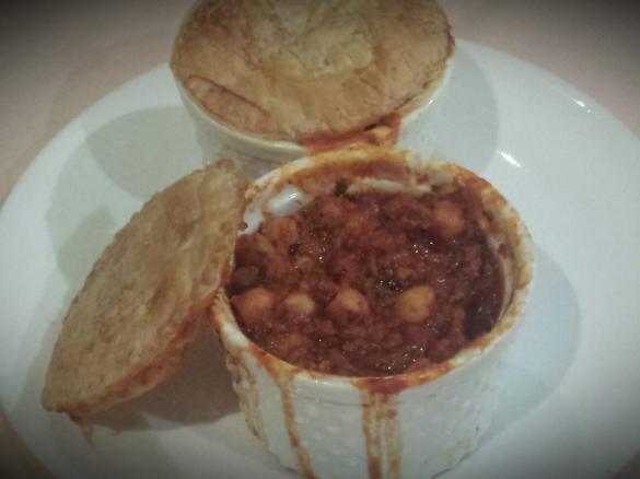 Chickpea & Chorizo Pot Pie