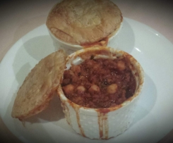 Chickpea & Chorizo Pot Pie