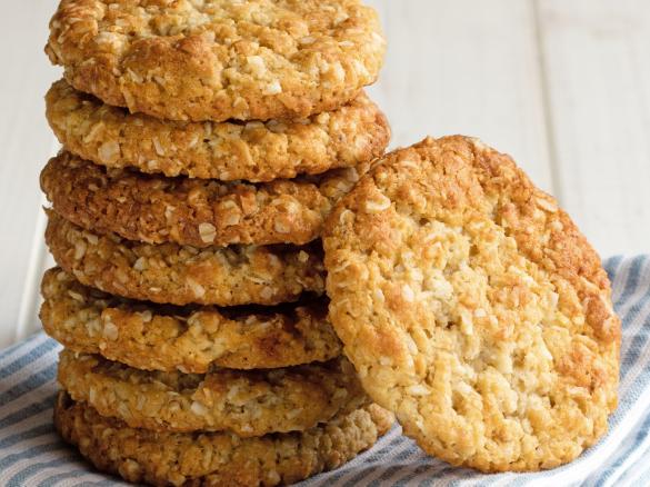 Anzac lactation biscuits